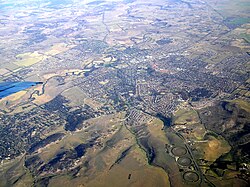 Sunbury Victoria aerial